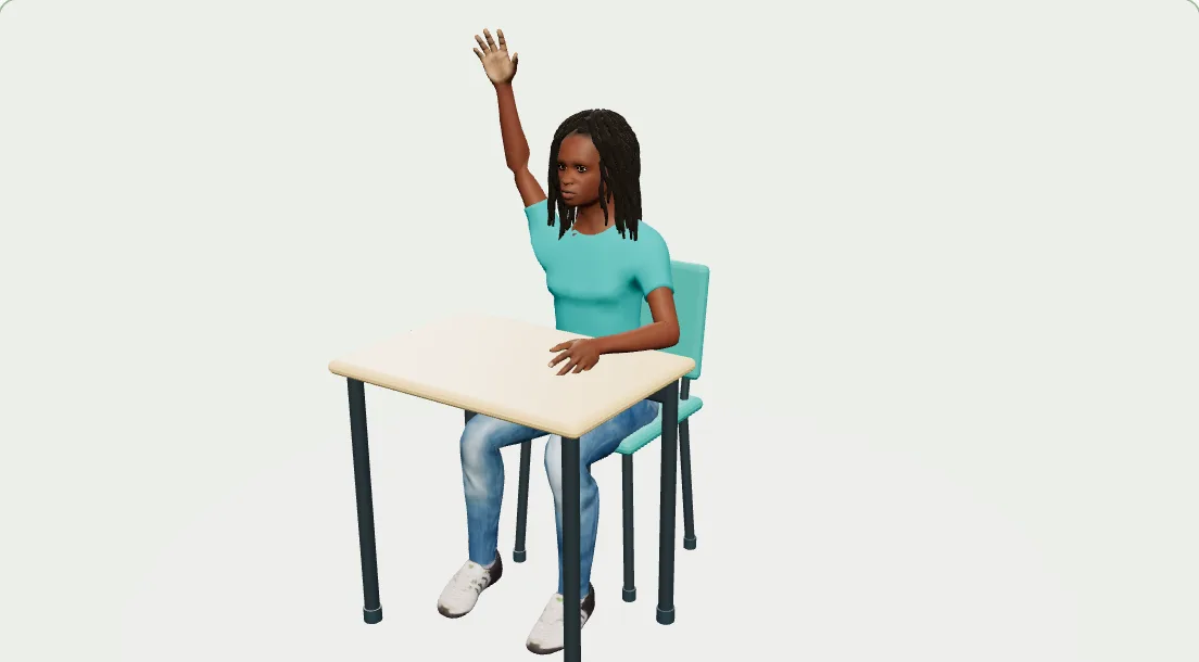 Raise Hand in the GTS library